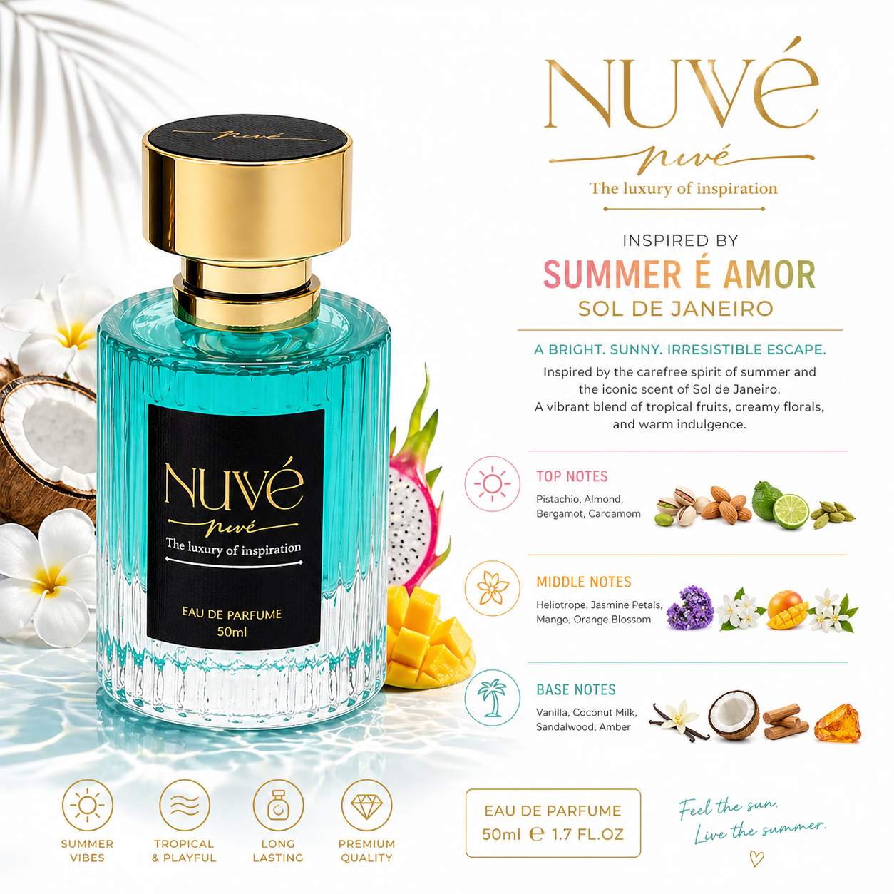NUVE No.42 Lira - Summer é Amor Sol de Janeiro