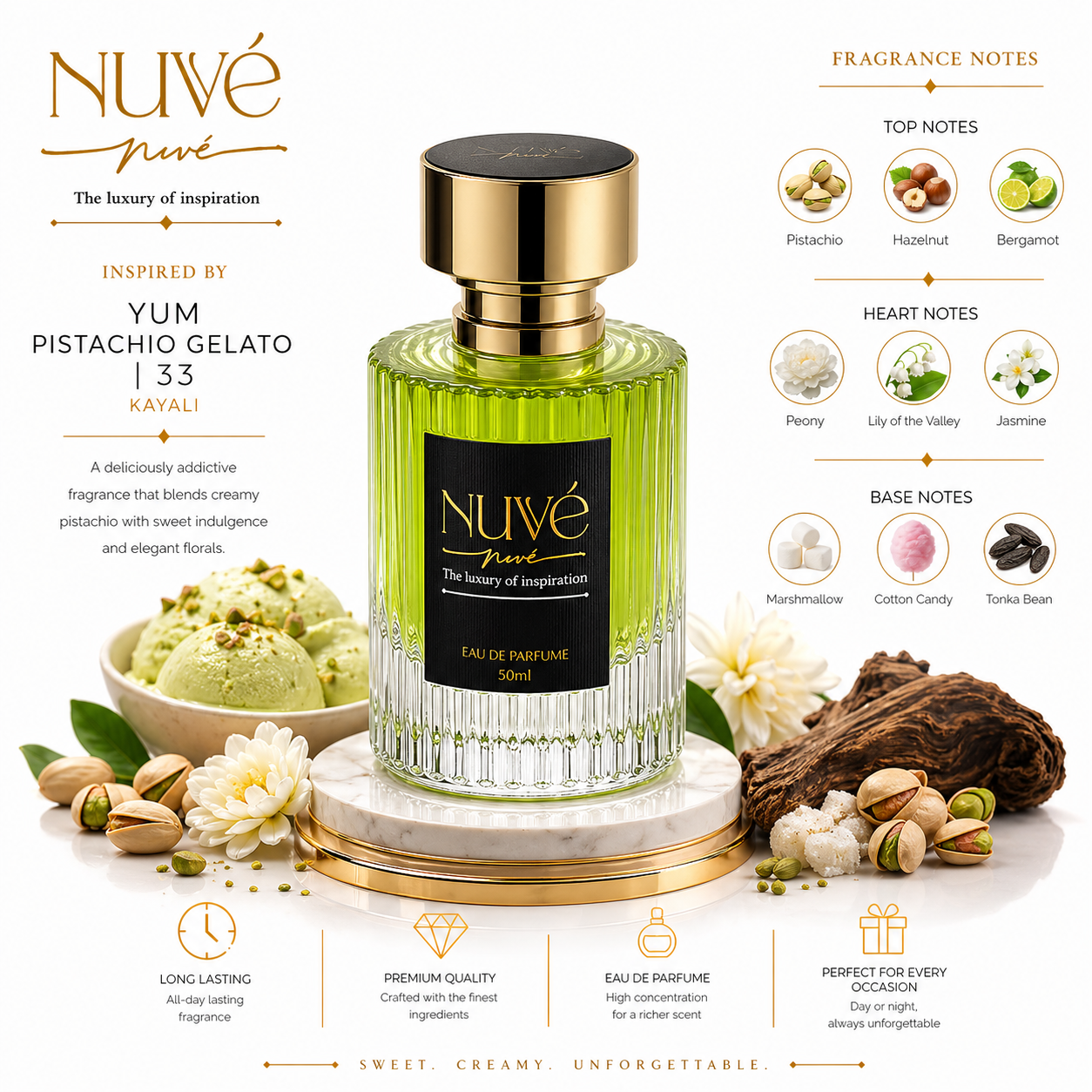 NUVE No.13 Ella - Yum Pistachio Gelato | 33