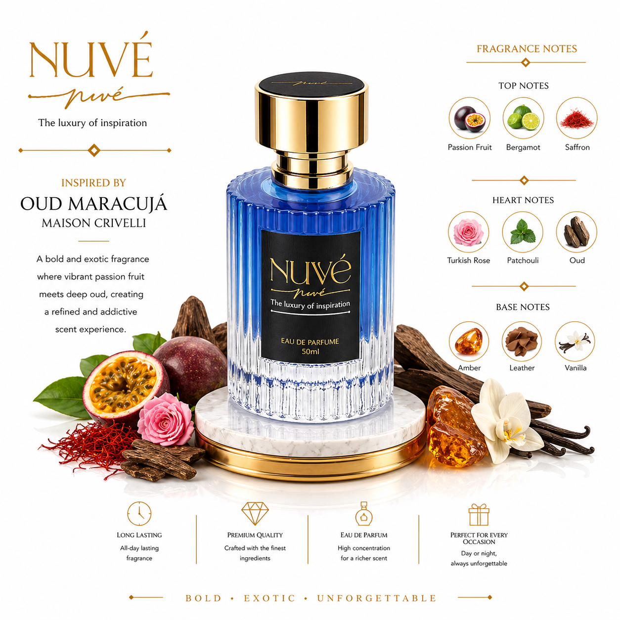 NUVE No.02 Lyra - Oud Maracujá
