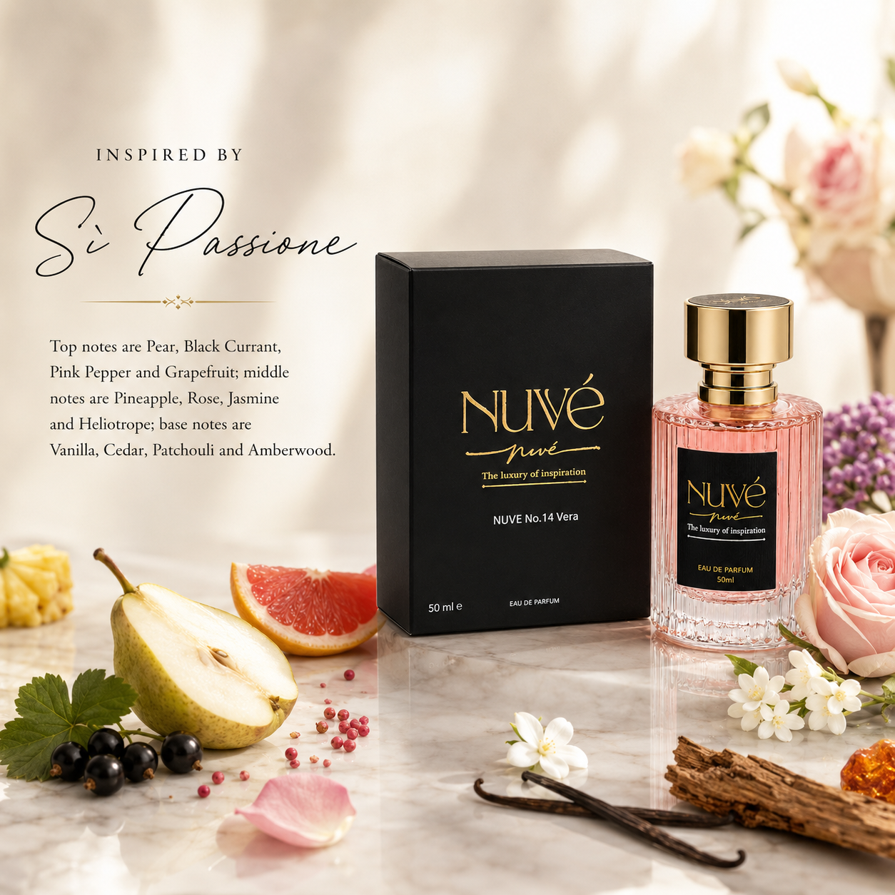 NUVE No.14 Vera - inspired by Giorgio Armani Si Passione