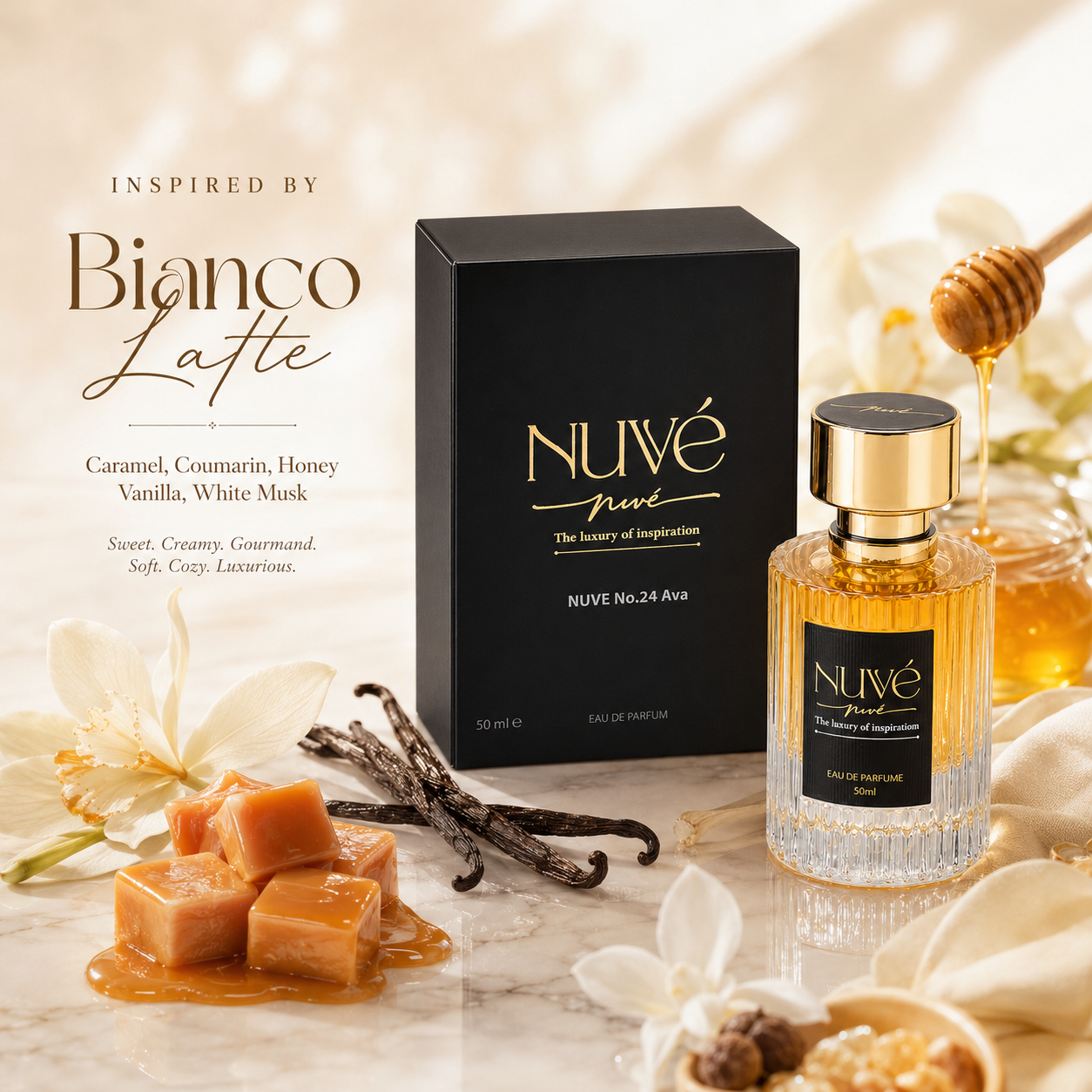 NUVE No.24 Ava - inspired by Giardini Di Toscana Bianco Latte