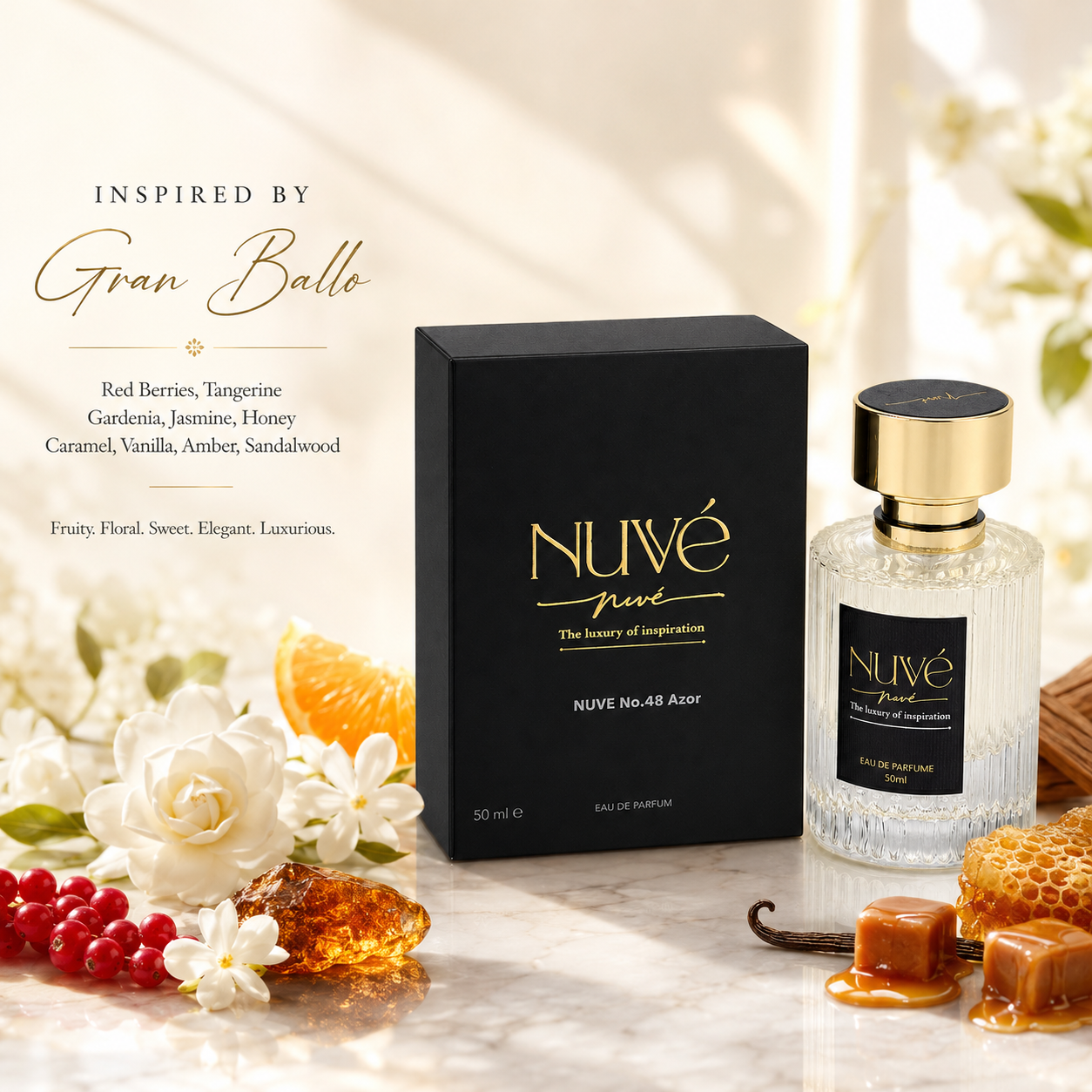 NUVE No.48 Azor - inspired by Casamorati 1888 Gran Ballo