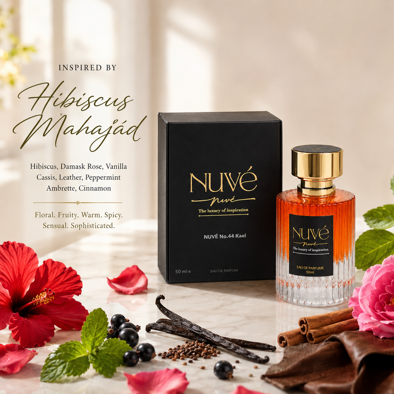 NUVE No.44 Kael - inspired by Maison Crivelli Hibiscus Mahajad