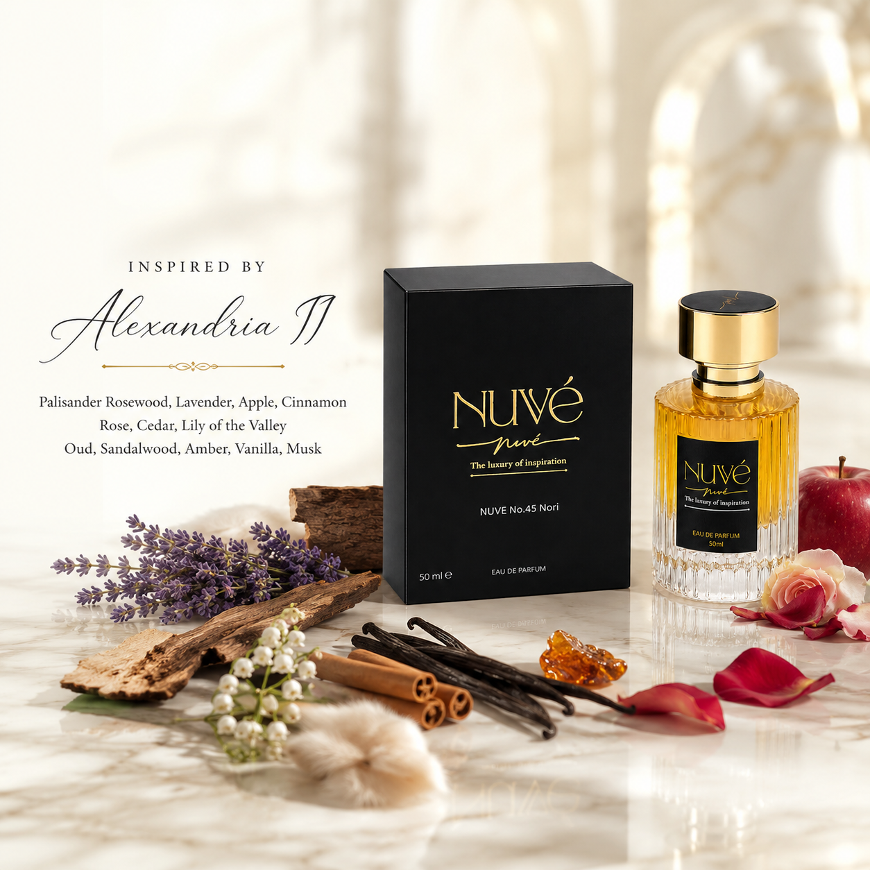 NUVE No.45 Nori - inspired by Xerjoff Alexandria II