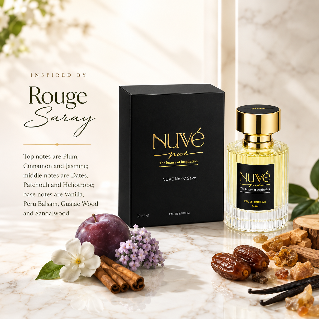 NUVE No.07 Save - inspired by Atelier des Ors Rouge Saray